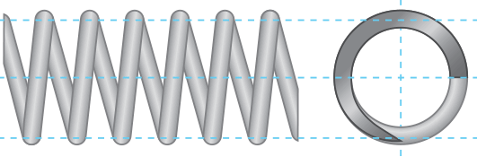 Compression Spring Closed Ground